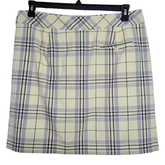 EP Pro Yellow Plaid Skort (Size 14) - Picture 2 of 4